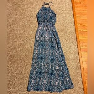Show Me Your MuMu maxi halter dress, size medium